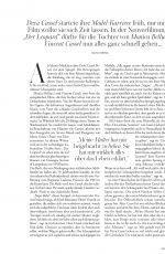 DEVA CASSEL in Madame Magaziine, November 2024