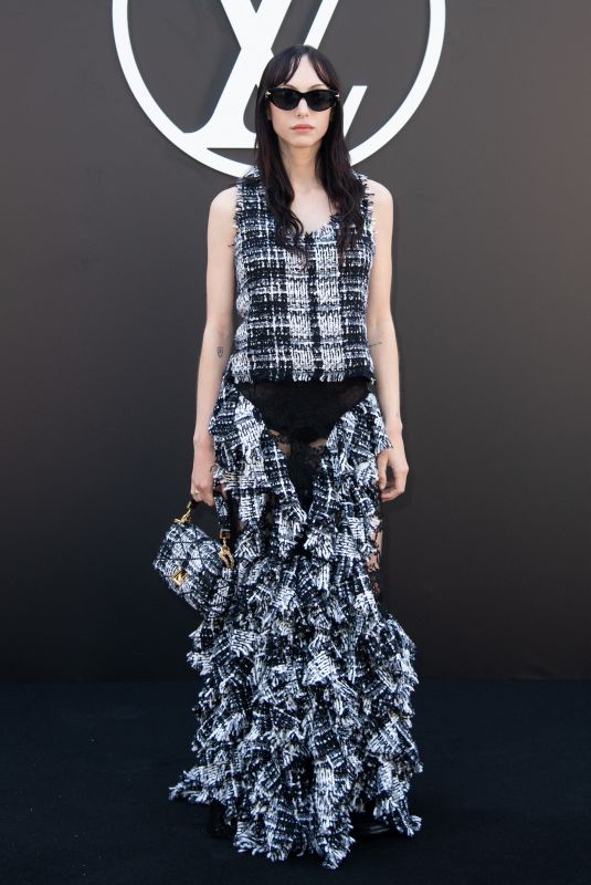 DEVON ROSS at Louis Vuitton SS25 Fashion Show in Paris 10/01/2024