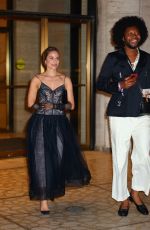 DIANNA AGRON Arrives at NYC Ballet Gala at Lincoln Center in New York 10/10/2024