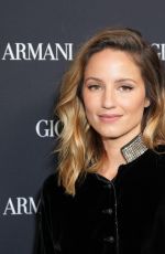 DIANNA AGRON at Giorgio Armani RTW Spring 2025 Fashion Show in New York 10/17/2024