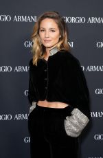 DIANNA AGRON at Giorgio Armani RTW Spring 2025 Fashion Show in New York 10/17/2024