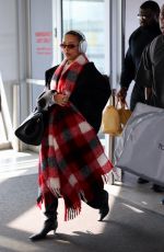 DOJA CAT Arrives at JFK Airport in New York 10/04/2024