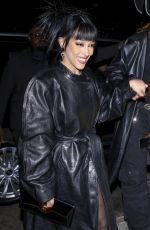 DOJA CAT Leaves Her 29th Birthday Party at The Nice Guy in West Hollywood 10/21/2024