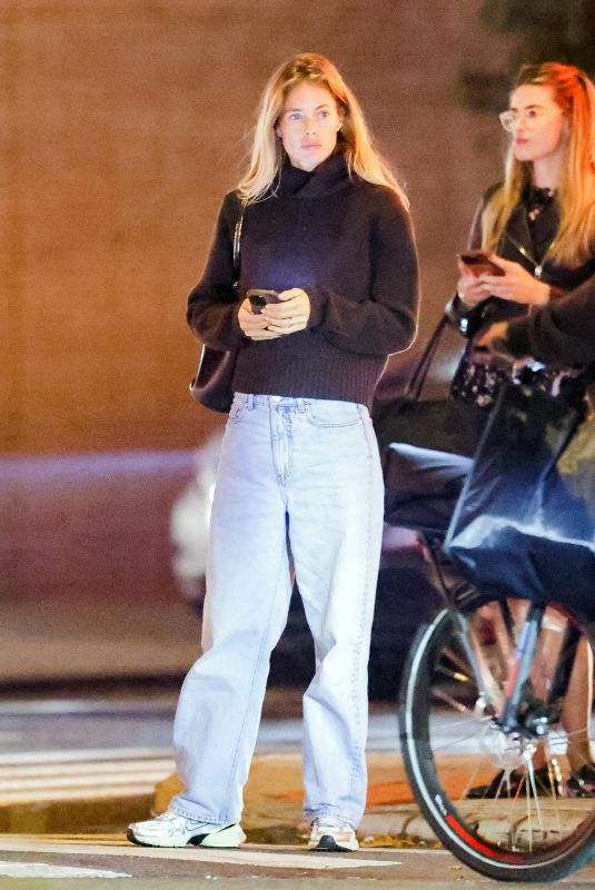DOUTZEN KROES Out and About in New York 10/14/2024