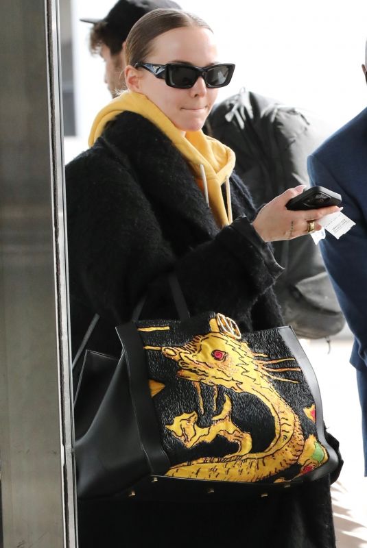 DOVE CAMERON Arrives at Airport in Los Angeles 10/22/2024