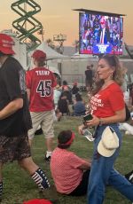 DREA DE MATTEO at Trump Rally in Coachella 10/12/2024