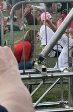 DREA DE MATTEO at Trump Rally in Coachella 10/12/2024