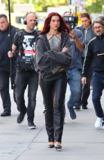 DUA LIPA Arrives at Mercury Bar in New York 10/08/2024