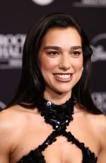 DUA LIPA at 2024 Rock & Roll Hall of Fame Induction Ceremony in Cleveland 10/19/2024