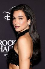 DUA LIPA at 2024 Rock & Roll Hall of Fame Induction Ceremony in Cleveland 10/19/2024