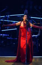 DUA LIPA Performs at Royal Albert Hall in London 10/17/2024