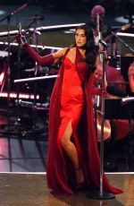 DUA LIPA Performs at Royal Albert Hall in London 10/17/2024