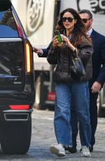 EIZA GONZALEZ Out and About in New York 10/20/2024