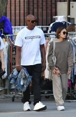 ELAINE and Dave CHAPPELLE Out and About in New York 10/12/2024