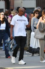 ELAINE and Dave CHAPPELLE Out and About in New York 10/12/2024