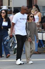 ELAINE and Dave CHAPPELLE Out and About in New York 10/12/2024