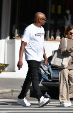 ELAINE and Dave CHAPPELLE Out and About in New York 10/12/2024