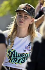 ELIZABETH BANKS Speaks at a Reproductive Freedom National Bus Tour Stop in Las Vegas 10/16/2024