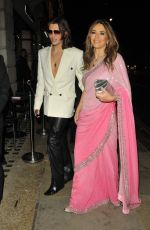 ELIZABETH HURLEY Arrives at Diwali Charity Dinner by International Institute of Fine Arts Modinagar in London 10/16/2024