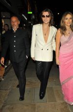 ELIZABETH HURLEY Arrives at Diwali Charity Dinner by International Institute of Fine Arts Modinagar in London 10/16/2024