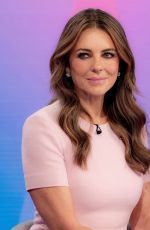 ELIZABETH HURLEY at Loose Women TV Show in London 10/10/2024