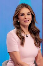 ELIZABETH HURLEY at Loose Women TV Show in London 10/10/2024