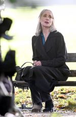 ELIZABETH MCGOVERN on the Set of The Talamasca in New York