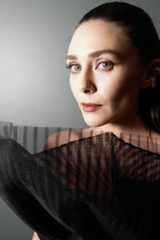 ELIZABETH OLSEN - Academy Museum Gala Photoshoot 10/19/2024