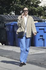 ELIZABETH OLSEN Heading to Lunch in Los Angeles 10/22/2024