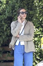 ELIZABETH OLSEN Heading to Lunch in Los Angeles 10/22/2024