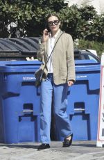 ELIZABETH OLSEN Heading to Lunch in Los Angeles 10/22/2024