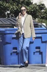 ELIZABETH OLSEN Heading to Lunch in Los Angeles 10/22/2024