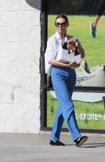 ELIZABETH OLSEN Shopping at a Natural Wine Store in Los Angeles 10/21/2024