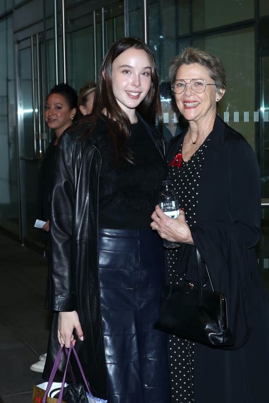 ELLA BEATTY and ANNETTE BENING Arrives Gerald W. Lynch Theater in New York 10/06/2024