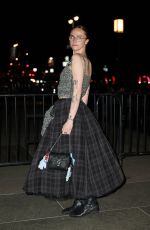 ELLA EMHOFF Arrives at 2024 CFDA Awards in New York 10/28/2024