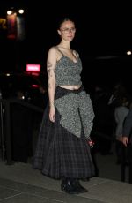 ELLA EMHOFF Arrives at 2024 CFDA Awards in New York 10/28/2024