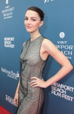 ELLA HUNT at Newport Beach Film Festival Honors Brunch/Variety