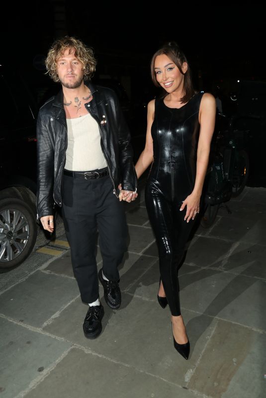 ELLA MORGAN Arrives at Relaunch Party for Karaoke Box