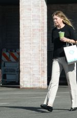 ELLEN POMPEO Out for Iced Matcha Beverage at Clark Street in Larchmont Village 10/21/2024
