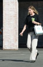 ELLEN POMPEO Out for Iced Matcha Beverage at Clark Street in Larchmont Village 10/21/2024