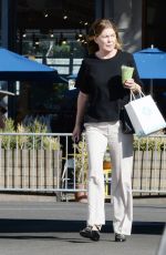 ELLEN POMPEO Out for Iced Matcha Beverage at Clark Street in Larchmont Village 10/21/2024