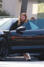 ELLEN POMPEO Stopping by Maru for a Quick Coffee in Los Feliz 10/12/2024