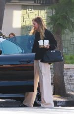 ELLEN POMPEO Stopping by Maru for a Quick Coffee in Los Feliz 10/12/2024