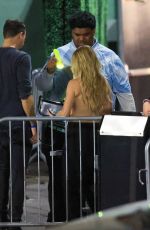 ELLIE GOULDING and BROOKS NADER Arrives at Paris Hilton