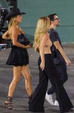 ELLIE GOULDING and BROOKS NADER Arrives at Paris Hilton