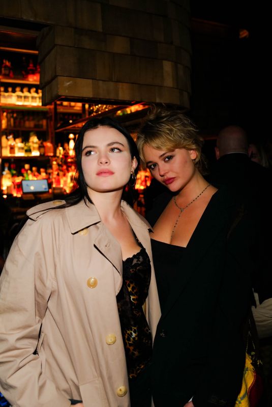 EMILY ALYN LIND and CHIARA AURELIA at DL1961 Fall 2024 Men