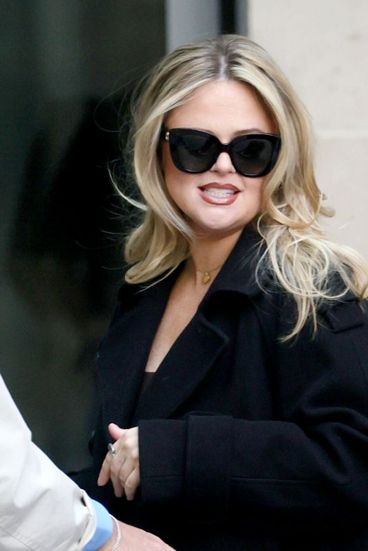 EMILY ATACK Out and About in London 10/14/2024
