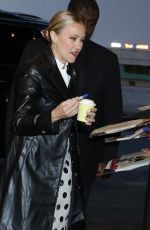 EMILY OSMENT Arrives at CBS Mornings in New York 10/16/2024