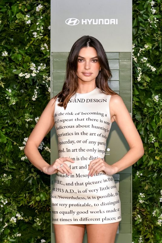 EMILY RATAJKOWSKI at WSJ. Magazine 2024 Innovator Awards in New York 10/29/2024