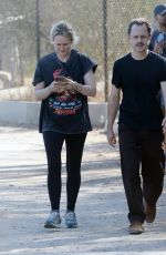 EMILY WARD Out Hikinig in Los Angeles 10/04/2024